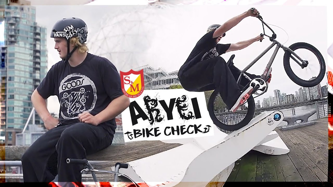 Aryei's "other bike" is a transition rig ready for roastage. Get the rundown on his Black Magic and watch him blast it in this bike check vid.<br /><br />https://www.sandmbikes.com/product/hardgoods/frames/black-magic-frame/<br />https://www.sandmbikes.com/product/hardgoods/bars/credence-xl-9-5-bar/<br />https://www.sandmbikes.com/product/hardgoods/rubber/sm-reynolds-grips/<br />https://www.sandmbikes.com/product/hardgoods/forks/widemouth-pitchfork/<br />https://www.sandmbikes.com/product/hardgoods/sprockets/chain-saw-sprocket/<br />https://www.sandmbikes.com/product/hardgoods/small-parts/hoder-btm-pedals/<br /><br />Film/Edit: Stew Johnson
