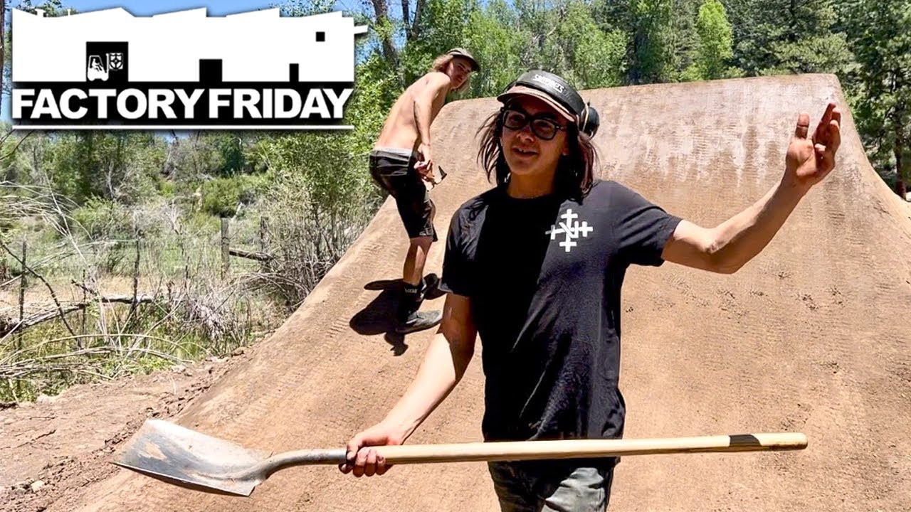 This week's Factory Friday starts off with some footage from S&M/FIT's satellite spot in CO - where Pondfest will pop off next weekend. Luke and Nate Halahan drove in from Pittsburgh two weeks early to build a big boy line for all you Pond Sharks and Moeller's been rebuilding a 100 year old cabin he moved onsite to house the team when they show up next week. <br /><br />And in a fortuitous turn of events, Chris' signature Maddog frames are finally in stock and the first batch of Halahan signature Rambler bars went off to paint. We made sure to make some moving pictures of everybody's favorite sticker sensei Rita for the fans and then saw Kole Voelker off in the van... he's driving to Denver for the Pusher Shop Stop and Denver Jam with Kareem, Hoder, Aryei and Coltin.<br /><br />Make sure you move quick if you're after matching bars and forks for your Maddogs! If they are not on the site when you hit the links - they will be soon!<br /><br />https://www.sandmbikes.com/product/hardgoods/forks/widemouth-pitchfork/<br />https://www.sandmbikes.com/product/hardgoods/bars/credence-xl-9-5-bar/<br />https://www.sandmbikes.com/product/hardgoods/bars/credence-8-7-bar/<br /><br />See you at the Pond!