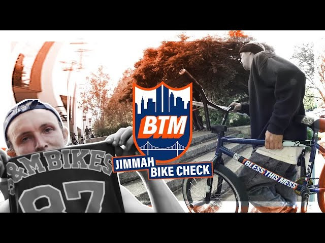 James "Jimmah" Pease is a piece of work... in the best way possible. Even though Jimmah is primarily a street dawg, we couldn't NOT invite him along when we went Down Under to film for a new Dirt Rules, so we snuck in some street and bagged this bike check with your boy! <br /><br />According to Jimmah, his Hoder/Edwin BTM is the best bike he's ever ridden and Hoder and Edwin are huge influences. We gotta get this guy stateside soon!<br /> <br />https://www.sandmbikes.com/product/hardgoods/frames/hoder-sig-btm-xl-frame-21-fited-blue-edwin-de-la-rosa-colorway/<br /><br />Film/Edit: Stew Johnson