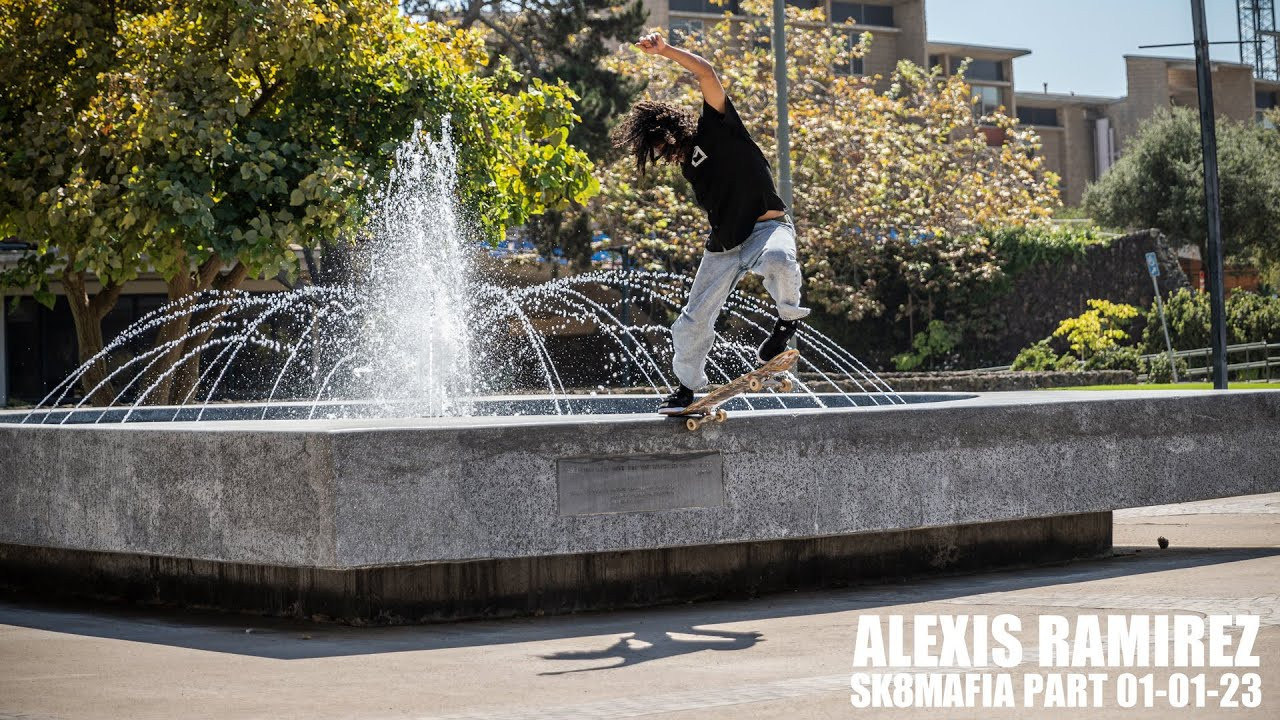 ALEXIS RAMIREZ 01 01 23 SK8MAFIA PARTHard Goods available at http://www.sk8mafia4life.comSoft Goods available at http://www.sk8mafia.us