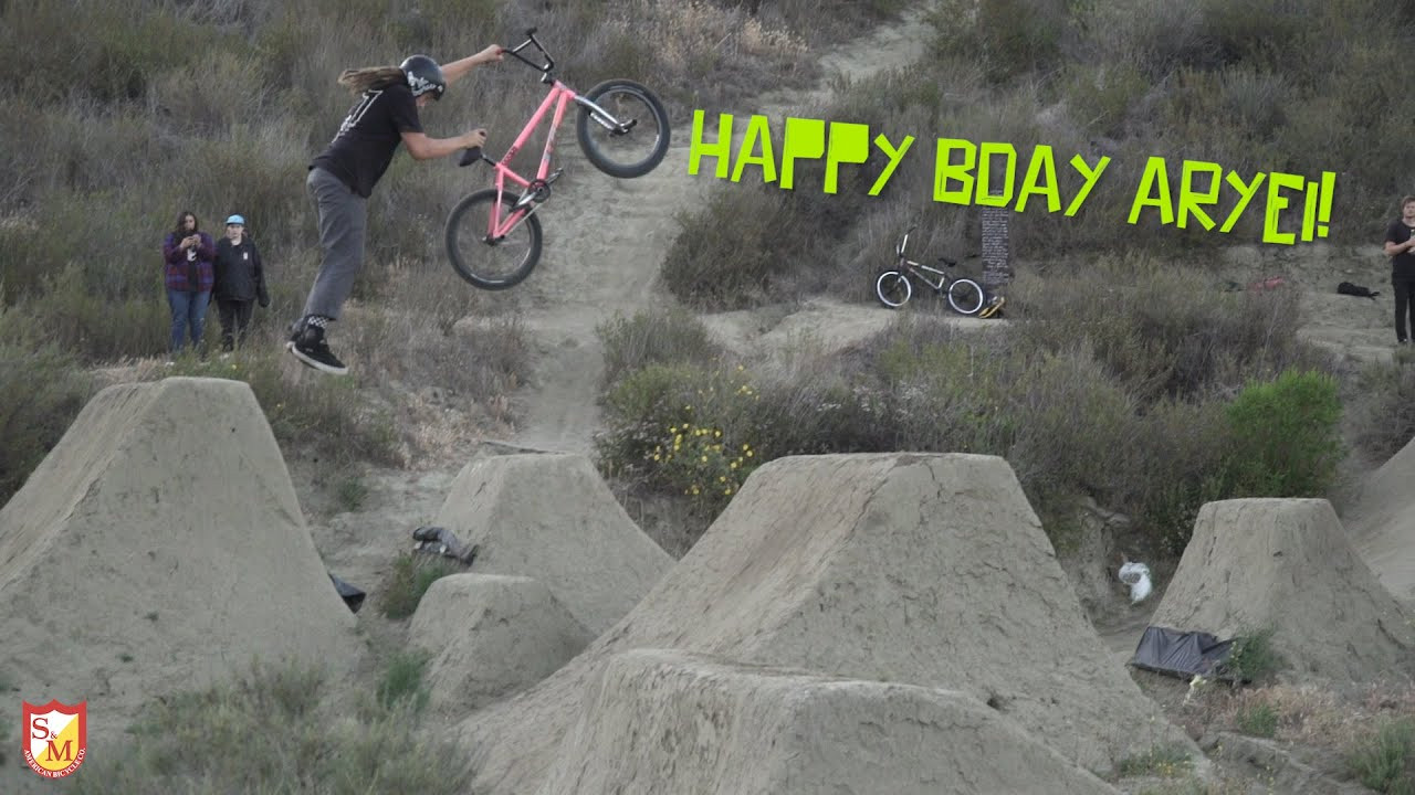 Big birthday shoutouts to our young biking prodigy Aryei Levenson, he's healing up from an injury right now so show him some love on IG:<br /><br />https://www.instagram.com/ripe_lyfe/<br /><br />#BMX