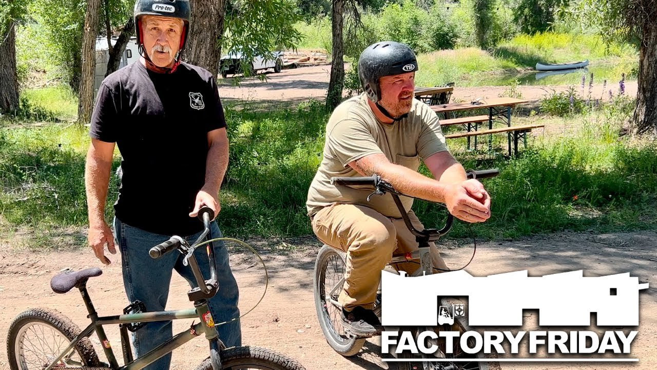 Weldin', sandin', paintin' and stickerin' - it's all happening here at The Building! The shop's hoppin', sales-dude extraordinaire, Dougie Fresh, shows you "What's Hot" this week, Moeller and Co. give you a sneak peak of the recently refurbished Fit/S&M jumps in Colorado and all of us here at The Building wish you a Happy 4th of July - have a great week/weekend and we'll catch you next time!<br /><br />Filmed by: James Eason<br />Edited by: Brant Moore