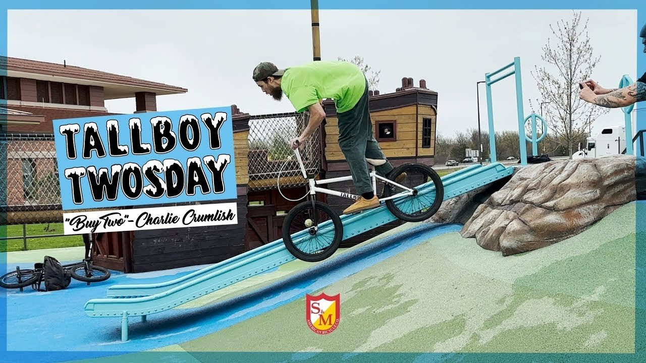 Charlie Crum biking community - rejoice! Here's 3 minutes of your main man riding both pedal-powered and motorized versions of his signature S&M steed... the TallBoy! If buying a big boy bike is on your list of To Dos... make sure you head over to @BMXFU or hit this link https://www.sandmbikes.com/?ref=bmxfu to score special FUscounts on all of your USA-made biking apparati!<br /><br />#bmx