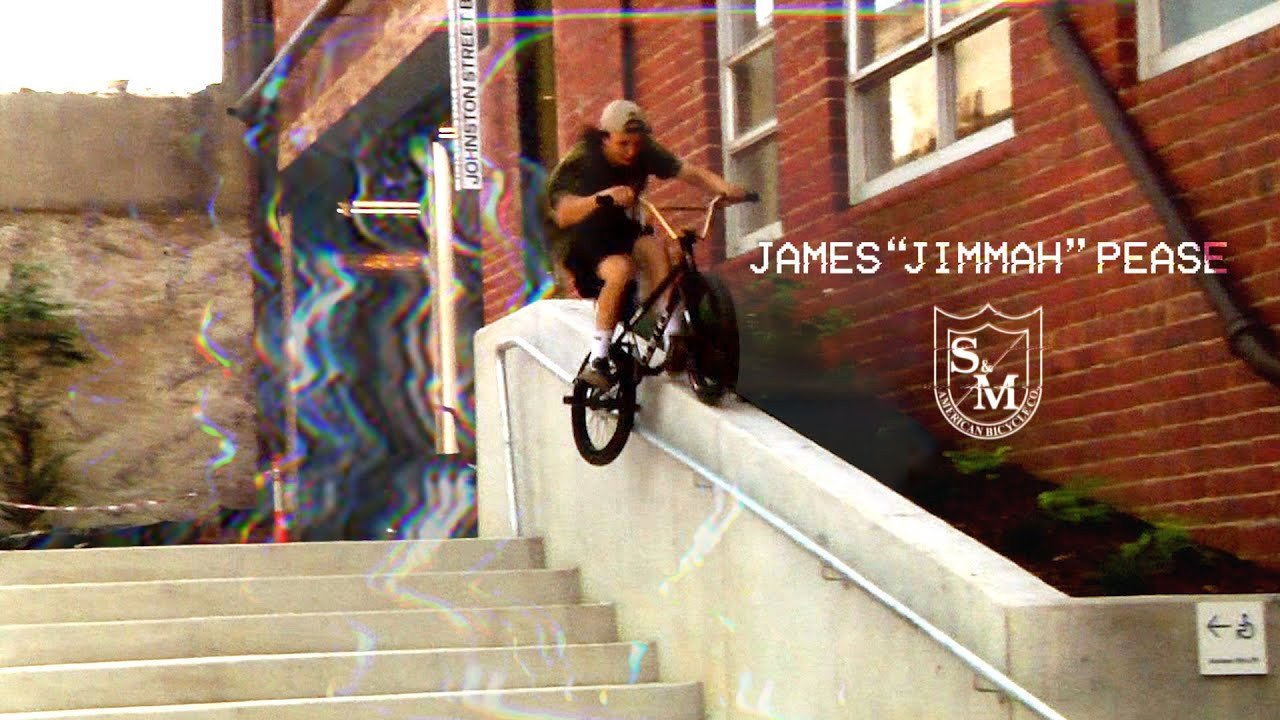 James "Jimmah" Pease comes through with a deep bag of original moves on spots way bigger than him. Stoked on this one!<br /><br />Filmed by: Lil baby Paul (Paul Cooper), D. Street (Dylan Steinhardt), Techman(Jack Murnane), Jahmint (Ben Meranda) and Ben Norris (Ben Norris)<br /><br />Edit by Crumbot420 (Charlie C)<br /><br />#BMX #SHIELDBMX #FREDDURST