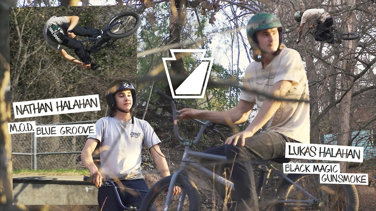 Happy Woods Wednesday! Here's some ATX shreddage of Nate and Lukas Halahan putting their signature colorway builds through the paces. Lukas' Gunsmoke Black Magic and Nate's Blue Groove M.O.D. Are looking NOICE!<br /><br />Lukas Halahan Gunsmoke Black Magic Frame - https://www.sandmbikes.com/product/hardgoods/frames/black-magic-frame-lukas-halahan/<br /><br />Nate Halahan Blue Groove M.O.D. Frame - https://www.sandmbikes.com/product/hardgoods/frames/nutter-sig-m-o-d-frame-nate-halahan-colorway/<br /><br />Film/Edit: Stew Johnson<br /><br />#bmx #sandmbikes