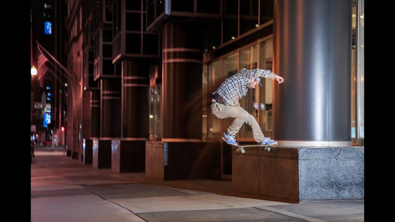 Dana Ross came from Minneapolis to Chicago many times over the years and has filmed lots of projects featuring a mix of the scenes.<br /><br />Check the interview on the Traba Itinerary https://trabajandoskate.com/blogs/traba-itinerary/dana-ross-josh-ferro-interview-purpose-video-part