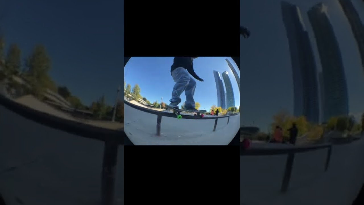 Gabe Schuch at Grant Park Skatepark before Battle of the Crews