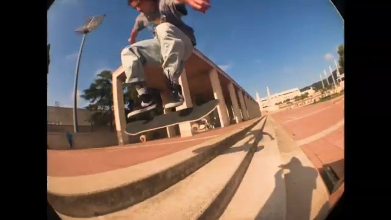 Julien, Remy, and Philip set up the spot, and stack clips on the Mini vx1000 Mk1 2nd Edition in Barcelona. Fisheye footage filmed on Iphone 11. Cinematic shots filmed on the Lumix S5 with the Freewell Mist ND Filter. <br />Color Correction was applied in post.<br />More info on the lens in the link below 👇<br />https://www.trabajandoskate.com/collections/accessories-videos/products/mini-vx1000-fisheye-2nd-edition