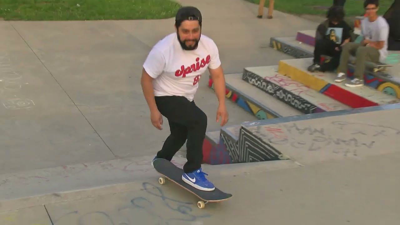 We had to document Chalupa's first skate event, it's history!