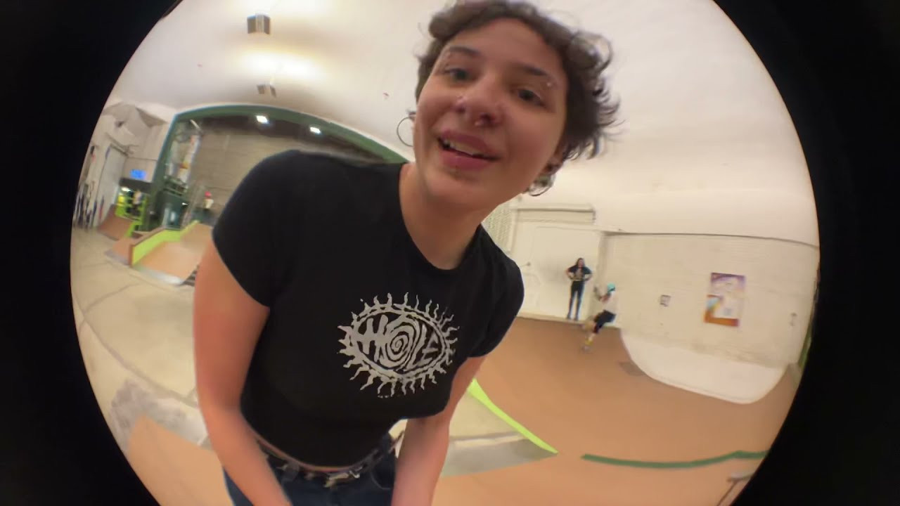 Anissa @tastyrainbowskittles and Sophia @s0f1i4a tearing it up! Go follow them on IG!<br />The footage glitched in the editing but it looked kind of cool so I kept it 👌. Filmed and edited on the iphone 13 mini. Filmed in 4K 60P. Perhaps it might be better to edit longer 4K edits on a computer. <br />Fisheye: Mini Vx1000 MK1 2nd Edition<br /><br />https://www.trabajandoskate.com/collections/accessories-videos/products/mini-vx1000-fisheye-2nd-edition