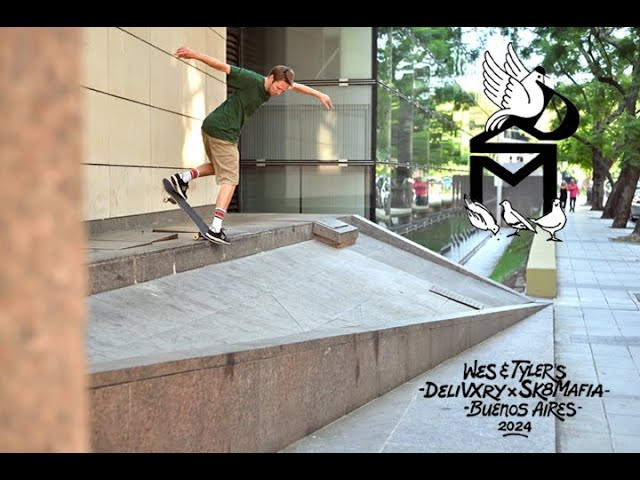 The streets of Buenos Aires through the eyes of Wes Kremer and Tyler Surrey.<br />Filmed and Edited by Tomás Scicchitano<br />DELIVXRY x SK8MAFIA Boards Available at www.sk8mafia4life.com