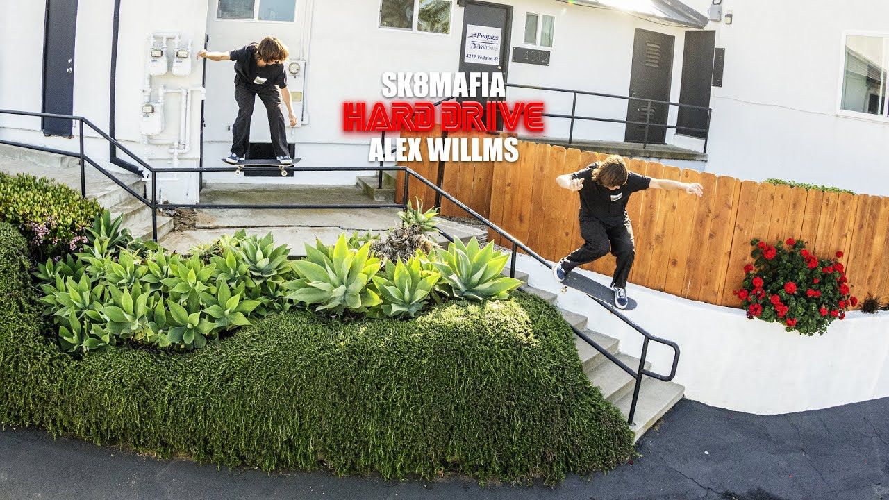 "Hard Drive" is all the raw footage including the trial's and error's of each trick before the make. <br />Enjoy 50 minutes of Alex Willm's Sk8mafia Pro Part from 2022.<br /><br />www.sk8mafia4life.com for international products.<br /><br />www.sk8mafia.us for exclusives products only offered in the U.S.