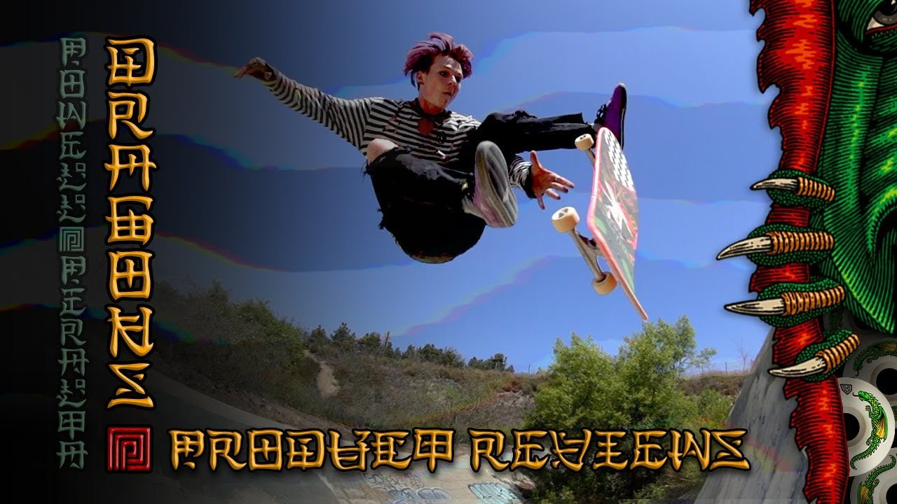 The Reviews are in from Skateboarders who have field tested Powell Peralta Dragons.<br /><br />Thanks to:<br />The Nine Club<br />https://www.youtube.com/@UCw7EwvJ6--_ML2ilnopcG8A <br /><br />Braille Skateboarding<br />https://www.youtube.com/@UC9PgszLOAWhQC6orYejcJlw <br /><br />Necessary Skate Co.<br />https://www.youtube.com/watch?v=d_L3wPJdriw&t=9s<br /><br />Shredz Shop<br />https://www.youtube.com/@UCDEw7GbCXtMNBKHSPQaKcDA <br /><br />Mogely<br />https://www.youtube.com/@UCtX3LAcyK4klLgqz4ztsYnw <br /><br />Mick Hopper<br />https://www.youtube.com/@UC42OQMj1PPZX9kUTwSXpLaA <br /><br />Jayson Dagner<br />https://www.youtube.com/@SmokingDagners/featured<br /><br />Spring Valley Skatepark<br />https://www.youtube.com/@UCUgZRKgCVSvyRvqa5xC5dcQ <br /><br />AMJ Productions<br />https://www.youtube.com/@UC9fzlKaDxgNdB7ZGfbhkEhg <br /><br />Andrew Scorti<br />https://www.youtube.com/@andrewscorti2036<br /><br />Old Guys Rip Too<br />https://www.youtube.com/@UCJPrJalXES2lGii11Ur5JgA <br /><br /><br />DF-93A Dragons will not only roll over rough terrain, but also grip and slide like 99A and 101A wheels do, so that you can do all your normal tricks and more on the greater range of skate terrains made skateable by its softer 93A hardness. <br /><br />They roll fast due to their is super high rebound, an industry leading 18-20% higher than hard wheels. This higher rebound means you won’t lose speed in bowls or parks the way you would with an ordinary 93A wheel, and you will roll much smoother and faster on rough streets and sidewalks…even in places you used to have to walk your board. <br /><br />They slide on both rough and smooth terrains, and also grip when you need it. This is because Dragon Formula is not just an ordinary mid-90’s wheel formula. It has been developed over a ten year period to optimize and fine tune it to perfection. No other wheel can do what these can.<br /><br />Dragon Formula is not only smooth, fast and slidable, it is also durable. The slidability comes from its unique blend of high performance materials by making the urethane weak so it will slide as the urethane wears away, not creating flats spots. Dragons are very long lasting so they are not only better skating, they are a great value too.