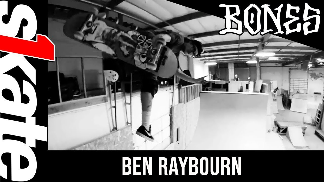 30 second Ben Raybourn commercial for BONES WHEELS.