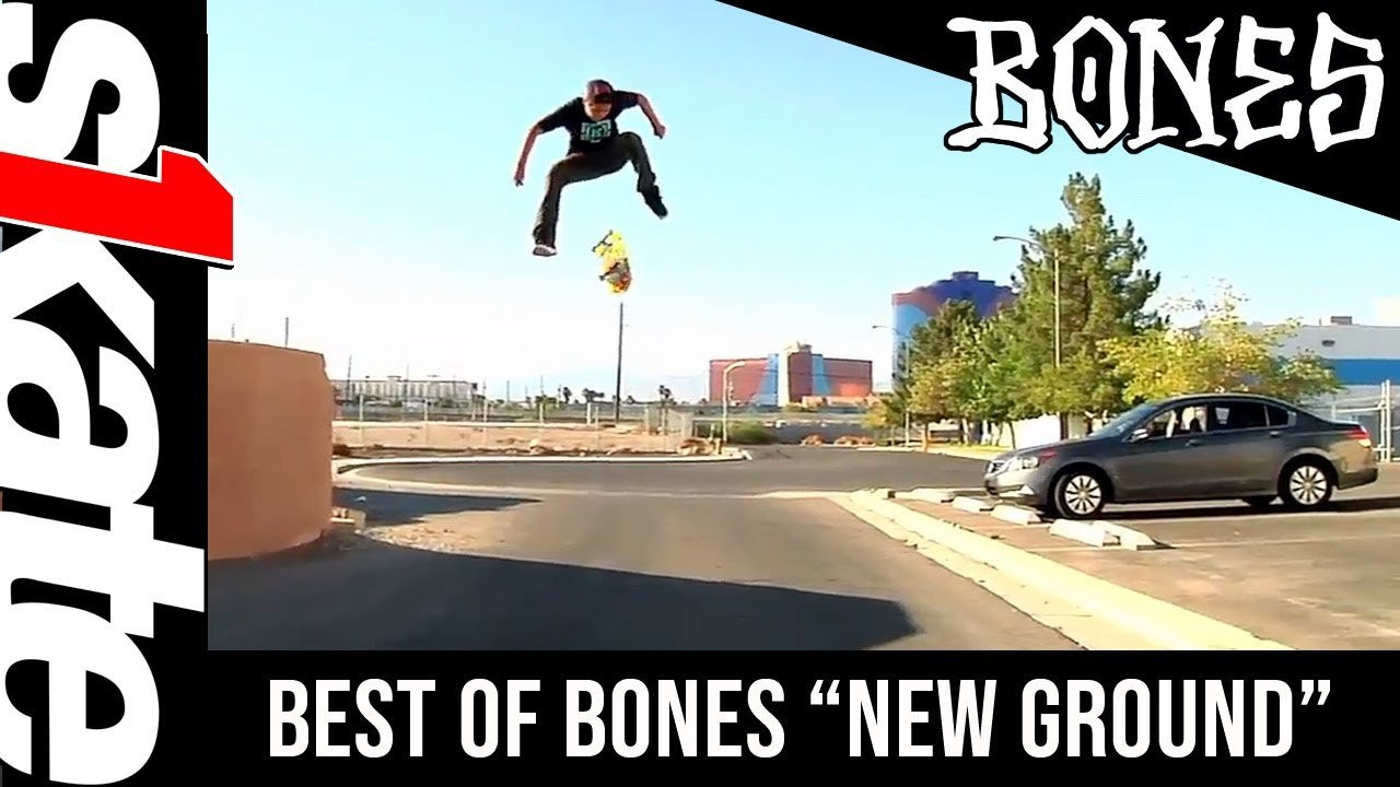 BONES "New Ground" video was released 1 year ago so we wanted to create a short and sweet version of the highlights just for your viewing pleasure. The song kinda silly for a skate video but we're just having fun over here. ;) Enjoy!