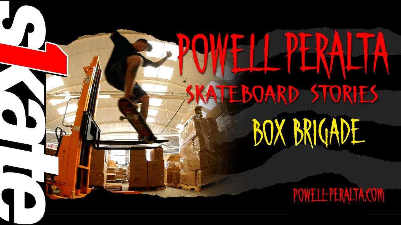 Ever wonder what it would be like to work for a skateboard company? Take a look at a couple Skate One 'Box Brigade' members in this clip to see what it is like to work in the Shipping Department. Skateboarding is FUN. <br /><br />And if you haven't seen the George Powell Short Doc by Stacy Peralta take a look at it now - https://www.youtube.com/watch?v=6vcC_Y2z1ps