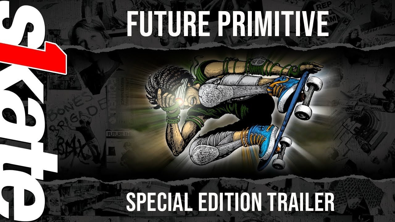Trailer fo Bones Brigade Video #2 Future Primitive Special Edition DVD. To purchase the Future Primitive Special Edition DVD go to skateone.com.<br /><br />Special Edition DVD includes:<br />Original film digitally re-mastered<br />Directors Commentary with Stacy Peralta<br />Feature Primitive (Featurette about the video including comments from Cab, George Powell, and others) run time 30min<br />Future Premiere (Short piece highlighting the Premiere of the film in 85') run time 4:30min<br />"Skating with that Dude" performance by Johnny Rad run time 3min