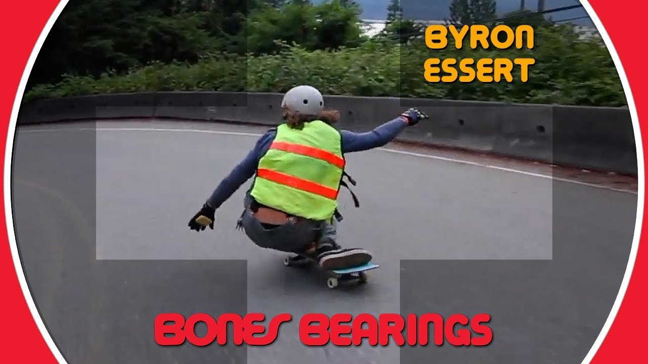 BIG BALLS. Byron Essert has them. Ask for them by name.<br /><br />Watch him send it through the rough patches of this gritty road.<br />More information here - https://www.skateone.com/bonesr-big-ballstm-redsr-skateboard-bearings-8-pack