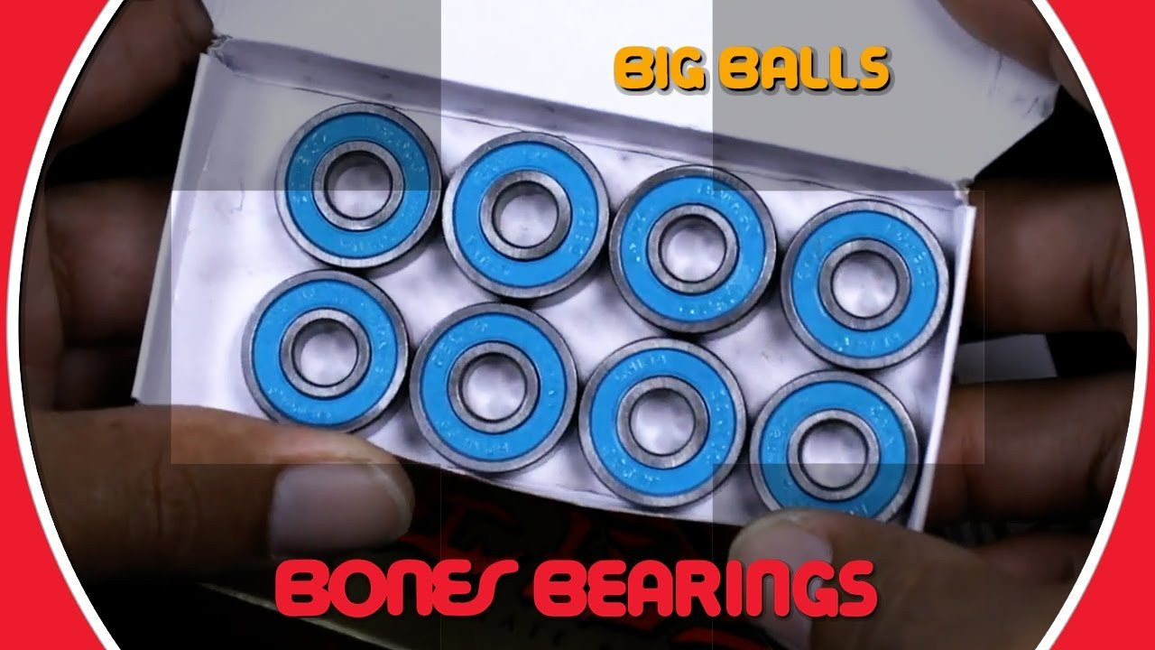 Bones Bearings BIG BALLS™ That feeling of opening new bearings. Time to try something new? Ask for them by name.