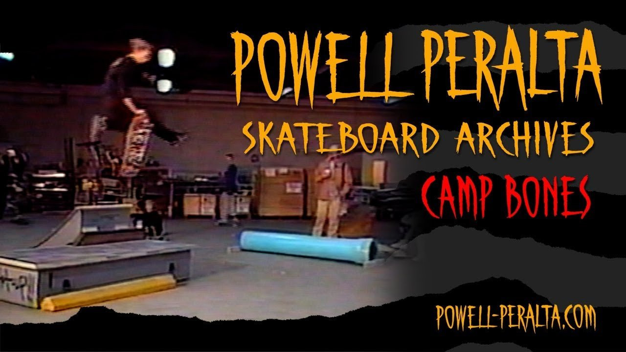 Camp Bones. In 1987 Powell Peralta invited the entire Bones Brigade out to Santa Barbara for a jam session, team meeting and photoshoot in a local Santa Barbara werehouse. At that time their were about thirty members of the brigade. Both local and national news crews showed up to report on the gathering. Enjoy