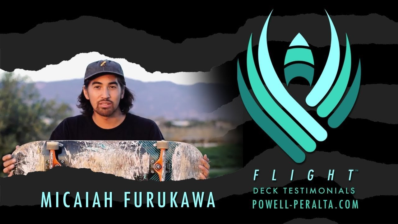 Powell Peralta team rider Micaiah Furukawa discusses his flight deck that was run over by the team van and how well it's holding up.
