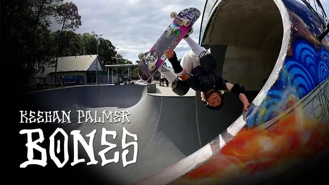 12 year old BONES WHEELS Flow rider, Keegan Palmer. The future looks bright! <br /><br />For those that want to know, Keegan rides SPF.<br />http://bones.com/skateboard-wheels/skatepark-formula-tm<br /><br />Check out our website: https://bones.com/<br />Buy product here: https://bones.com/products/<br />Watch more videos : https://www.youtube.com/boneswheels<br />Learn more : https://bones.com/why/<br /><br />Facebook - https://www.facebook.com/boneswheels<br />Instagram - https://www.instagram.com/boneswheels/<br />Twitter - https://twitter.com/BONESWHEELS<br />Snapchat - boneswheels
