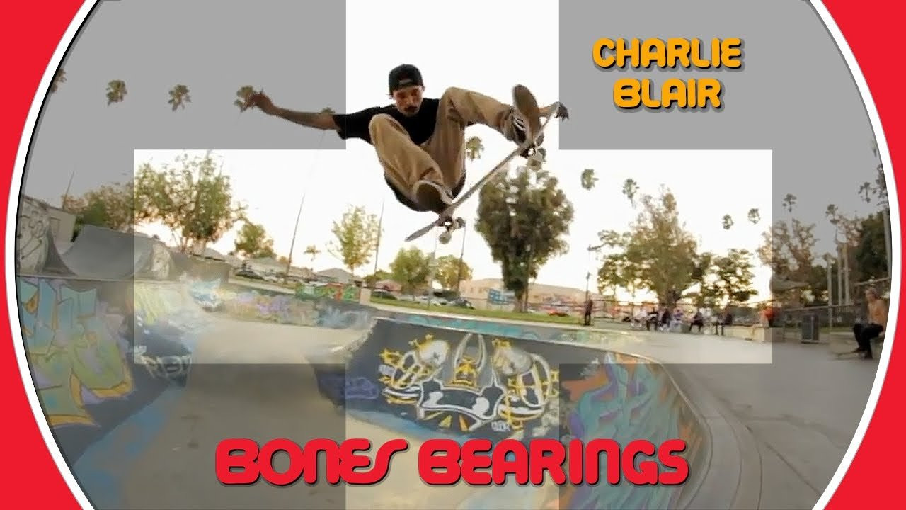 Charlie Blair talks about why he skates Bones Swiss Bearings then puts them to use in some bowls. Filmed and edited by Vern Laird.