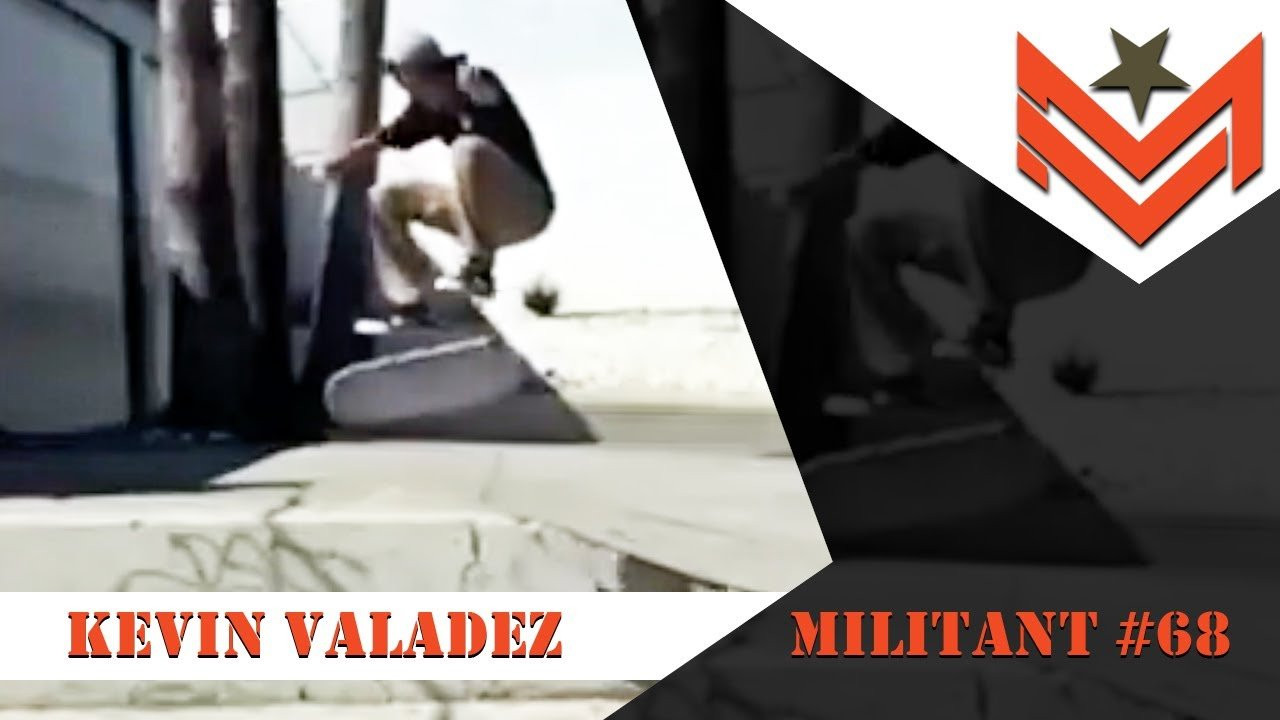 Jersey Mike met Kevin Valadez a few years ago when he came up to <br />Santa Barbara for a visit with crew from The Garage Boardshop out of East LA. Jersey got to see him skate The Orchid back then and knew he had skills. Two years later, after crushing it at numerous C.A.S.L. contests, Kevin's ready to become Official MILITANT #68! Congrats Kev! Welcome to the MILITANT CREW!