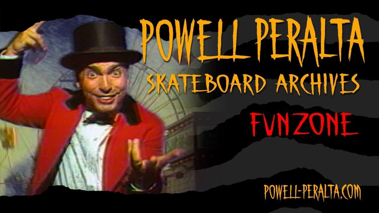 Promotional tradeshow video circa 1989 highlighting Powell Peralta riders and footage seen in Powell Peralta's Video "Public Domain."