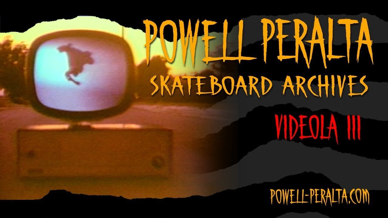 During the 80's Powell Peralta made many creative videos. Many of these videos played on loop at tradeshows and other events. Music video style montages of art and skateboarding. Videola is an example of this effort. Three of three videos. Enjoy.