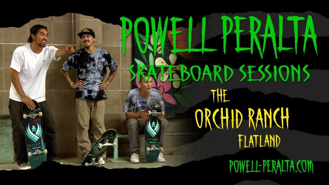 In 2017 shortly before their tour the Powell Peralta Team got together at the infamous Orchid Ranch in Gaviota CA to film some skate sessions together. The guys fool around inside the Orchids indoor park together. Enjoy.