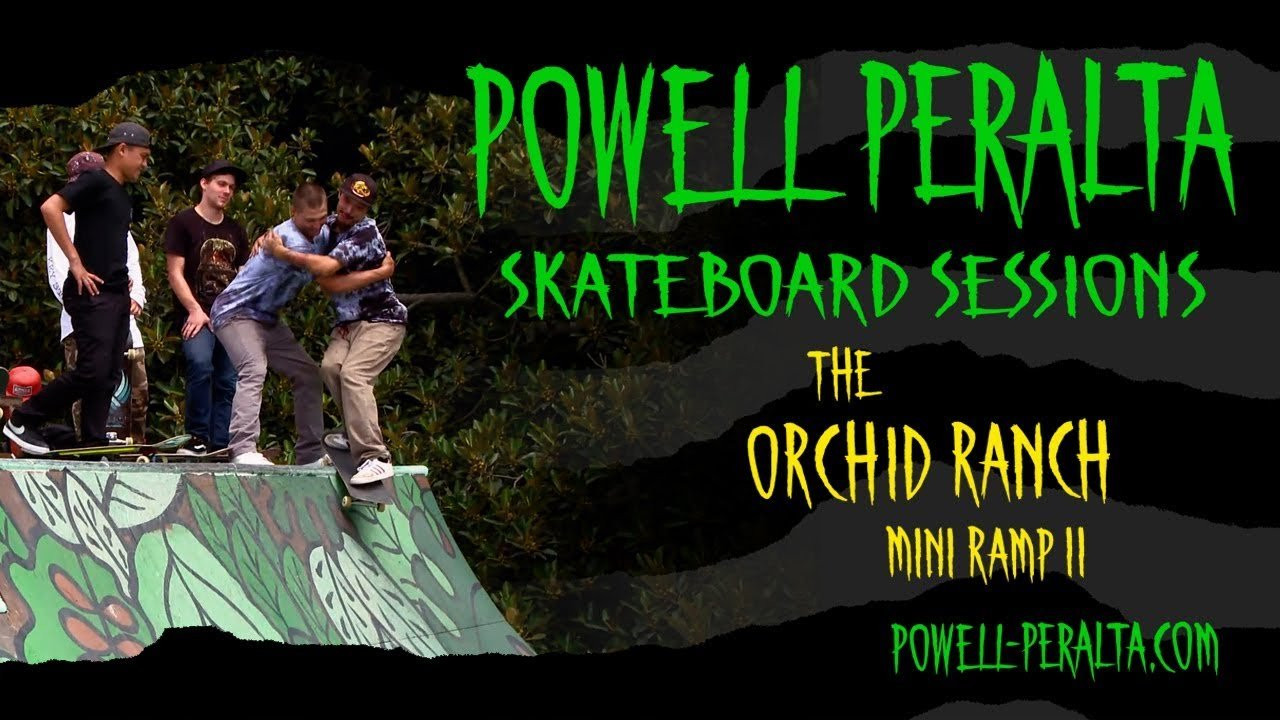 In 2017 shortly before their tour the Powell Peralta Team got together at the infamous Orchid Ranch in Gaviota CA to film some skate sessions together. The guys tear up the outdoor mini ramp together. Enjoy.
