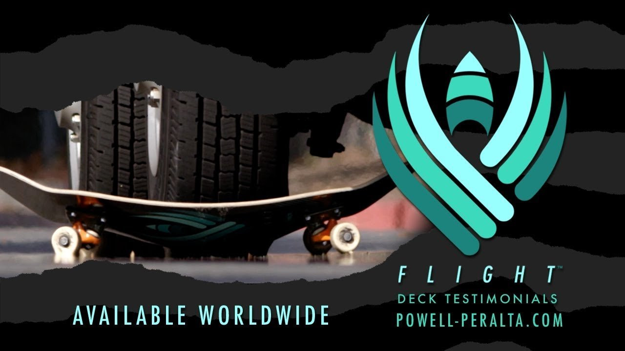 Powell-Peralta Flight Deck Construction! Once you ride it, you won't want to ride anything else. Hit up your local skate shop and grab one that's in stock.<br /><br />See what's available here http://bit.ly/FlightFDW