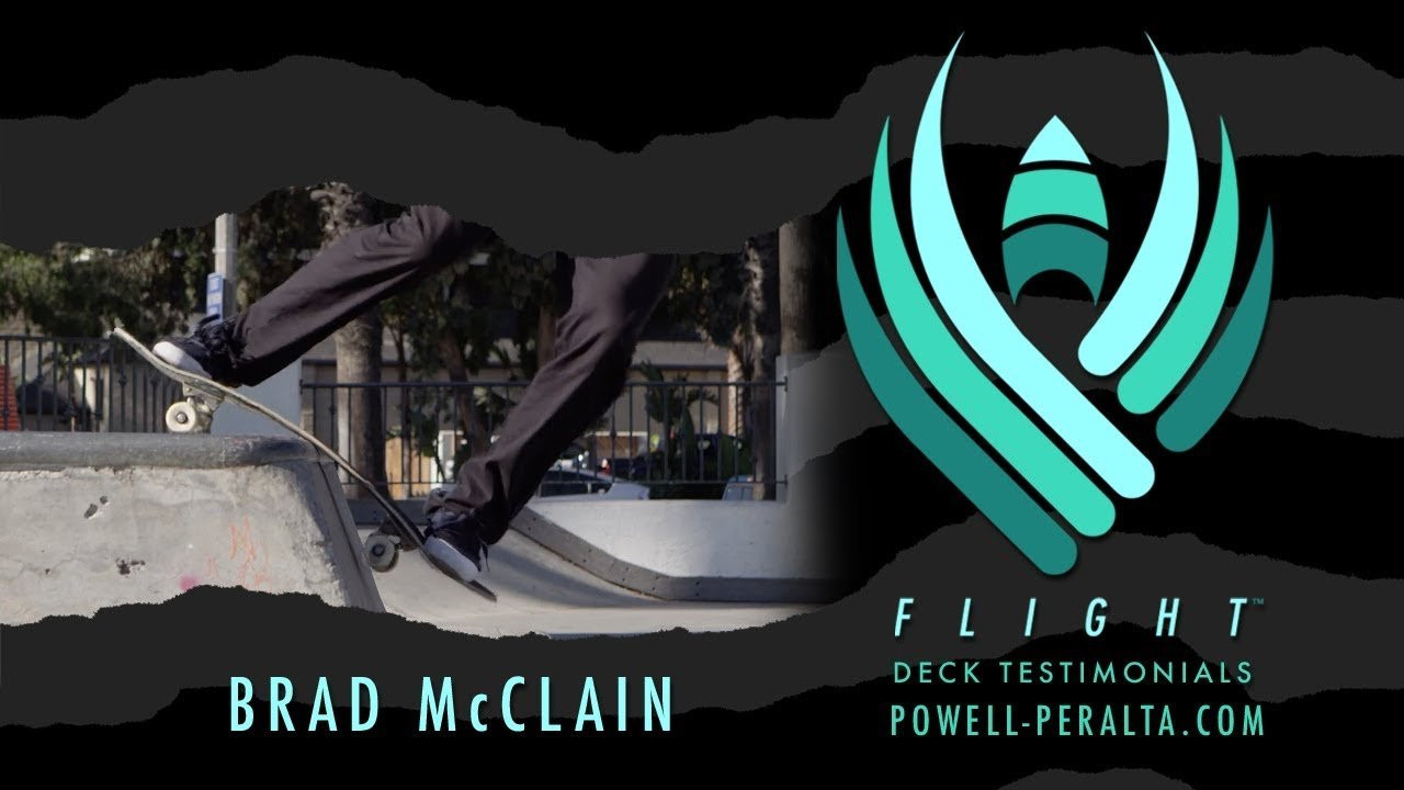 Brad McClain shared his thoughts on #FlightDeckConstruction and claimed that it's the longest lasting and most responsive board he has ever had. Ask your local skate shop to order a Brad McClain Pro Flight Deck for you!<br /><br />More info here - http://bit.ly/McClainFlightYT