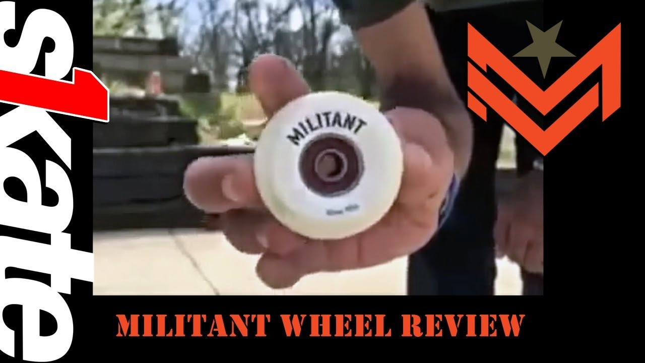 Exclusive, limited edition MILITANT wheels are out there! Mini Logo Official MILITANT rider Eli Rashad let's you know about them and how well they skate...with some BGP's from fellow Minnesota ripper Cody Davis! http://bit.ly/MLmilitant52mm