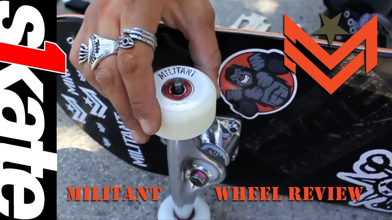 So how do the Limited Edition MILITANT 52mm x 101a wheels skate? Official MILITANT #1 - Mikey Weber - takes them out for a thrash and let's us know! http://bit.ly/MLmilitant52mm<br />Film & Edit Skills: Jade Sadeghian