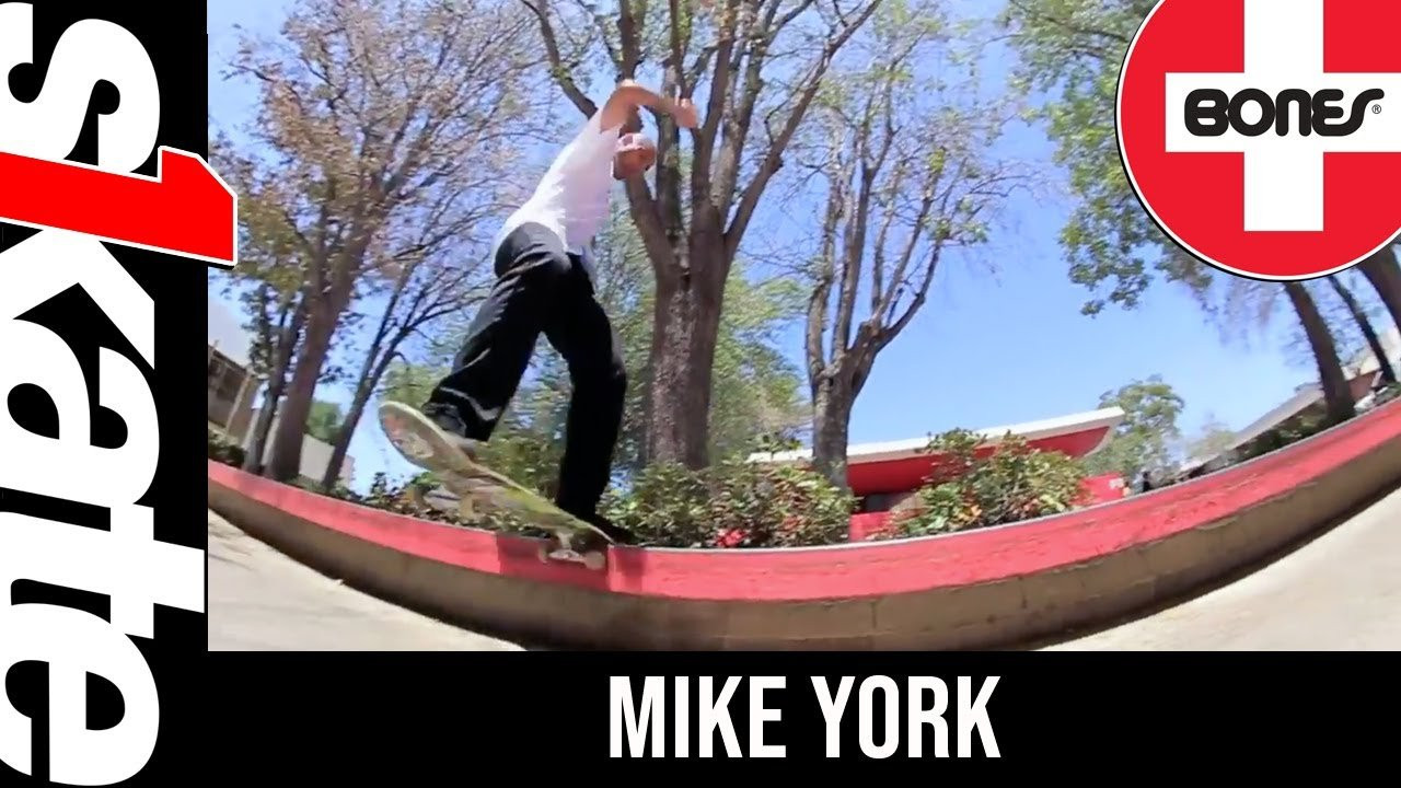 Mike York talks about Bones Swiss Bearings. From how long he's been riding them to who inspired him to ride them and what he did to get them. There's also a few clips of him shredding. Filmed by Vern Laird, Sean Kelly and Adam Keely. Edited by Vern Laird.<br />http://bit.ly/bonesbearings