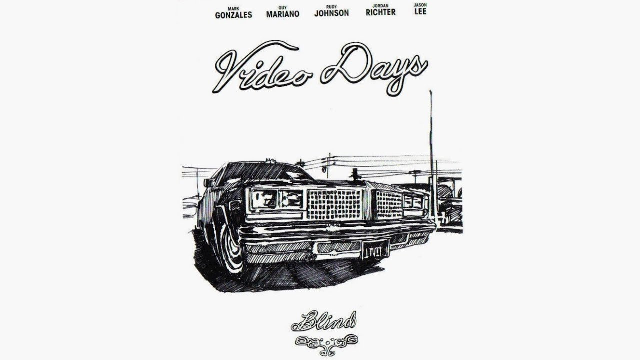Blind - Video Days (1991)<br />[Deinterlace/59.94fps]<br /><br />00:00 - Opening Titles<br />01:16 - Guy Mariano<br />04:38 - Jordan Richter<br />06:14 - Mark Gonzales<br />13:01 - Rudy Johnson<br />15:25 - Jason Lee<br />20:04 - End Credits