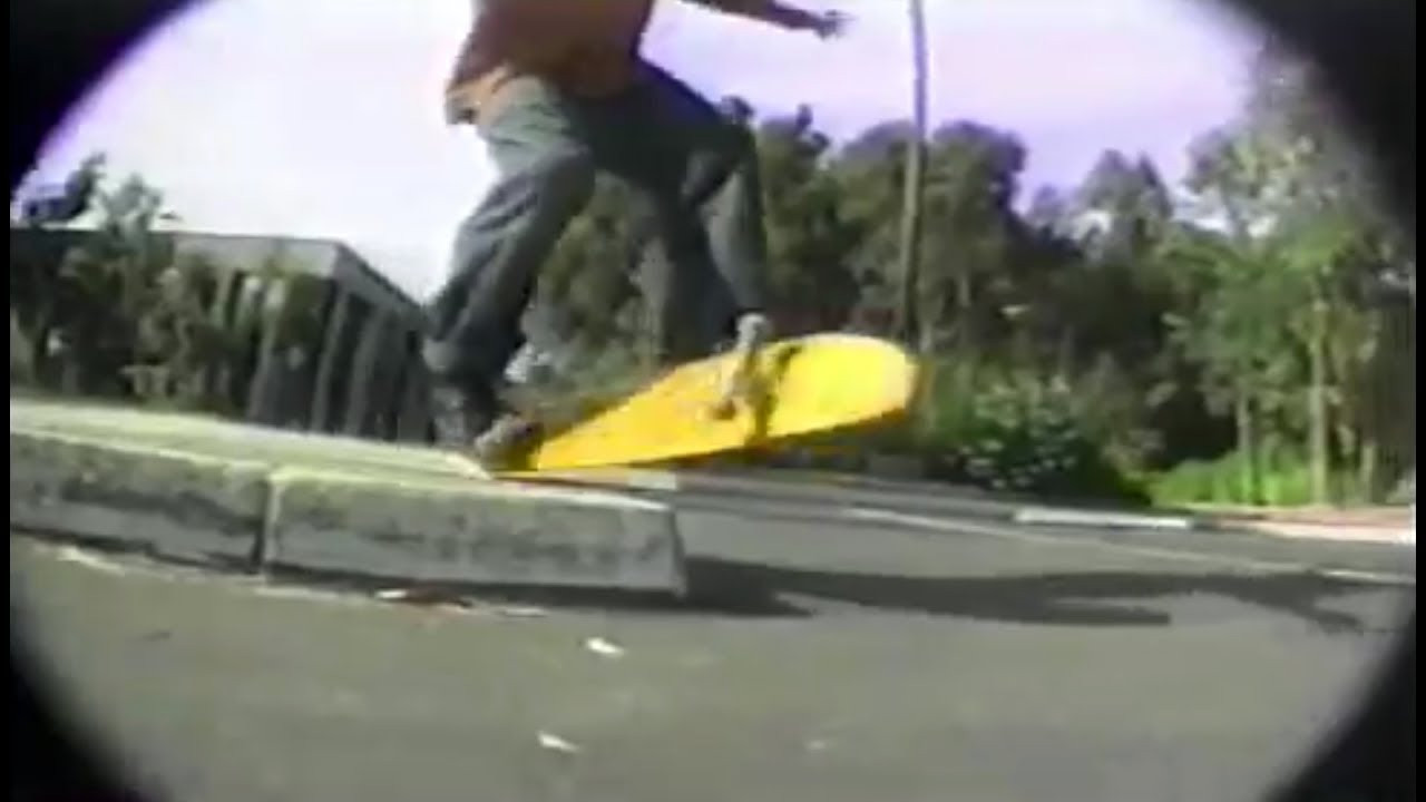 The second half of Rodney Mullen's seminal double-part from Questionable (Plan B, dir. Mike Ternasky, 1992), concluding with a ollie half-kickflip into casper tailslide and backside shove-it half-kickflip.<br /><br />This clip is part of a 100 video playlist, linked by QR codes in Iain Borden "Skateboarding and the City: a Complete History" (Bloomsbury, 2019), the definitive book on classic and contemporary skateboarding.<br /><br />USA orders<br />https://www.amazon.com/Skateboarding-City-Iain-Borden/dp/1472583450/<br />https://www.bloomsbury.com/us/skateboarding-and-the-city-9781472583451/<br /><br />UK/Europe orders<br />https://www.amazon.co.uk/Skateboarding-City-Iain-Borden/dp/1472583450/<br />https://www.bloomsbury.com/uk/skateboarding-and-the-city-9781472583451/<br /><br />‘This book holds the comprehensive evolution of getting radical. How, when, why, and who, told with a genuine passion for the art of skateboarding. Borden continues to be the scribe of skateboarding’s history, perceptively documenting skate culture’s influences on wider society.’<br />Oliver Percovich, Founder of Skateistan<br /><br />‘Borden’s work is as varied and bedazzling as the most expert of skaters. He addresses skateboarding’s romantic, subcultural past through its global, social, and political present. Throughout, his voice is readable and approachable, a fine balance of the committed academic and beguiled practitioner. The result is nothing short of indispensable.’<br />Kyle Beachy, Associate Professor, Roosevelt University