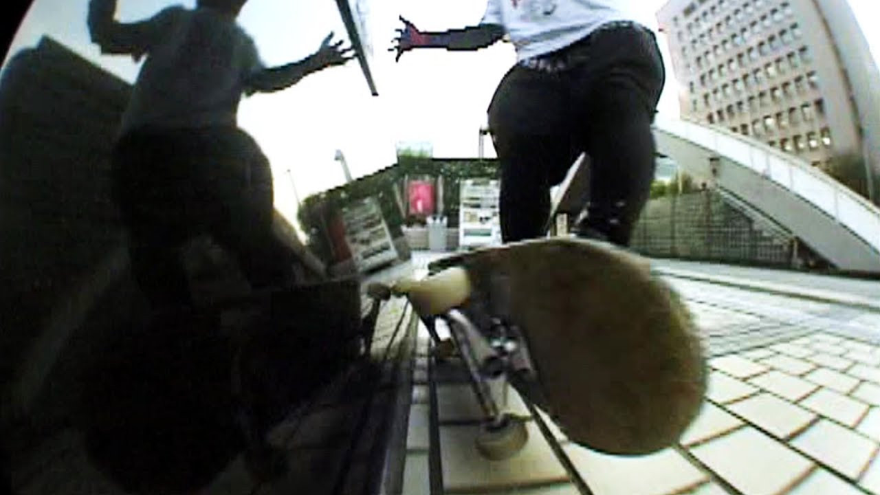 Takahiro Morita takes a feverish six minute circuit around Tokyo’s Aoyama and Shibuya districts, to the tune of Yo La Tengo’s hypnotic ‘Nuclear War’.<br /><br />This clip is part of a 100 video playlist, linked by QR codes in Iain Borden "Skateboarding and the City: a Complete History" (Bloomsbury, 2019), the definitive book on classic and contemporary skateboarding.<br /><br />USA orders<br />https://www.amazon.com/Skateboarding-City-Iain-Borden/dp/1472583450/<br />https://www.bloomsbury.com/us/skateboarding-and-the-city-9781472583451/<br /><br />UK/Europe orders<br />https://www.amazon.co.uk/Skateboarding-City-Iain-Borden/dp/1472583450/<br />https://www.bloomsbury.com/uk/skateboarding-and-the-city-9781472583451/<br /><br />‘This book holds the comprehensive evolution of getting radical. How, when, why, and who, told with a genuine passion for the art of skateboarding. Borden continues to be the scribe of skateboarding’s history, perceptively documenting skate culture’s influences on wider society.’<br />Oliver Percovich, Founder of Skateistan<br /><br />‘Borden’s work is as varied and bedazzling as the most expert of skaters. He addresses skateboarding’s romantic, subcultural past through its global, social, and political present. Throughout, his voice is readable and approachable, a fine balance of the committed academic and beguiled practitioner. The result is nothing short of indispensable.’<br />Kyle Beachy, Associate Professor, Roosevelt University