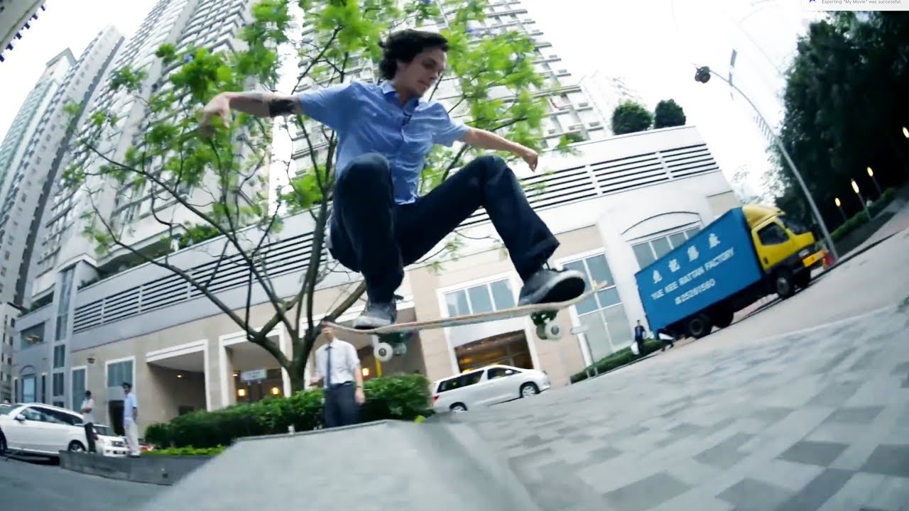 Chris Bradley, Walker Ryan, Seb Batty, Brian Siswojo, Piet Guilfoyle and others skating the Central area of Hong Kong in 2013. Part of the RIDE Channel 'SKATE' series.<br /><br />This clip is part of a 100 video playlist, linked by QR codes in Iain Borden "Skateboarding and the City: a Complete History" (Bloomsbury, 2019), the definitive book on classic and contemporary skateboarding.<br /><br />USA orders<br />https://www.amazon.com/Skateboarding-City-Iain-Borden/dp/1472583450/<br />https://www.bloomsbury.com/us/skateboarding-and-the-city-9781472583451/<br /><br />UK/Europe orders<br />https://www.amazon.co.uk/Skateboarding-City-Iain-Borden/dp/1472583450/<br />https://www.bloomsbury.com/uk/skateboarding-and-the-city-9781472583451/<br /><br />‘This book holds the comprehensive evolution of getting radical. How, when, why, and who, told with a genuine passion for the art of skateboarding. Borden continues to be the scribe of skateboarding’s history, perceptively documenting skate culture’s influences on wider society.’<br />Oliver Percovich, Founder of Skateistan<br /><br />‘Borden’s work is as varied and bedazzling as the most expert of skaters. He addresses skateboarding’s romantic, subcultural past through its global, social, and political present. Throughout, his voice is readable and approachable, a fine balance of the committed academic and beguiled practitioner. The result is nothing short of indispensable.’<br />Kyle Beachy, Associate Professor, Roosevelt University
