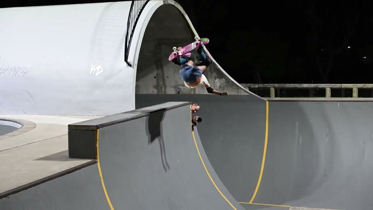 Arisa Trew cements herself in skate history and becomes the first female to land the Switch McTwist. <br /><br />Edited by Cody Long <br /><br />#SlappyTrucks #HaveFunWithUs