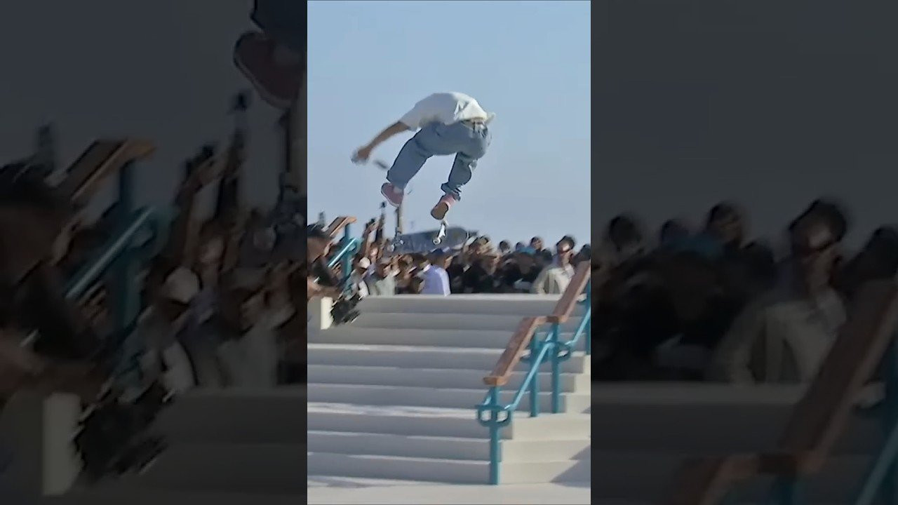 For tickets to SLS events and more information, visit: https://www.streetleague.com/ 🔥<br /><br />Subscribe Now: https://www.youtube.com/@SLS<br /><br />Follow SLS on Social 💥 <br />⚪️ Instagram - https://www.instagram.com/sls/<br />⚪️ Facebook - https://www.facebook.com/streetleague/<br />⚪️ Rumble - https://rumble.com/c/sls<br />⚪️ TikTok - https://www.tiktok.com/@streetleagueskate<br />⚪️ Snapchat - https://snapchat.com/t/uYXRd6Jw<br />⚪️ Threads - https://www.threads.net/@sls?hl=en<br />⚪️ Twitter - https://x.com/StreetLeague<br /><br />👀 Don't miss new SLS content every week on Rumble<br />Download Rumble (TV + Mobile) 👉 https://rumble.com/our-apps<br />Rumble is free on desktop, mobile and web at www.rumble.com, iOS, Android, Roku, AppleTV, FireTV, Samsung TVs.<br /><br />Get your official SLS x Wolfpak Backpack here, available in 3 different sizes - <br />https://wolfpak.com/collections/street-league-skateboarding-collection<br /><br />The official brain supplement of SLS → https://aminoheal.com/<br /><br />#sls #skate #skateboard #skateboarding #slssantamonica #shorts