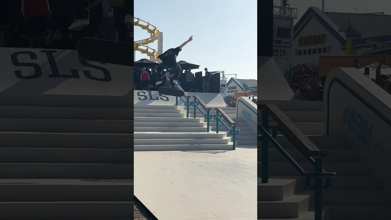 For tickets to SLS events and more information, visit: https://www.streetleague.com/ 🔥<br /><br />Subscribe Now: https://www.youtube.com/@SLS<br /><br />Follow SLS on Social 💥 <br />⚪️ Instagram - https://www.instagram.com/sls/<br />⚪️ Facebook - https://www.facebook.com/streetleague/<br />⚪️ Rumble - https://rumble.com/c/sls<br />⚪️ TikTok - https://www.tiktok.com/@streetleagueskate<br />⚪️ Snapchat - https://snapchat.com/t/uYXRd6Jw<br />⚪️ Threads - https://www.threads.net/@sls?hl=en<br />⚪️ Twitter - https://x.com/StreetLeague<br /><br />👀 Don't miss new SLS content every week on Rumble<br />Download Rumble (TV + Mobile) 👉 https://rumble.com/our-apps<br />Rumble is free on desktop, mobile and web at www.rumble.com, iOS, Android, Roku, AppleTV, FireTV, Samsung TVs.<br /><br />Get your official SLS x Wolfpak Backpack here, available in 3 different sizes - <br />https://wolfpak.com/collections/street-league-skateboarding-collection<br /><br />The official brain supplement of SLS → https://aminoheal.com/<br /><br />#sls #skate #skateboard #skateboarding #slssantamonica #shorts