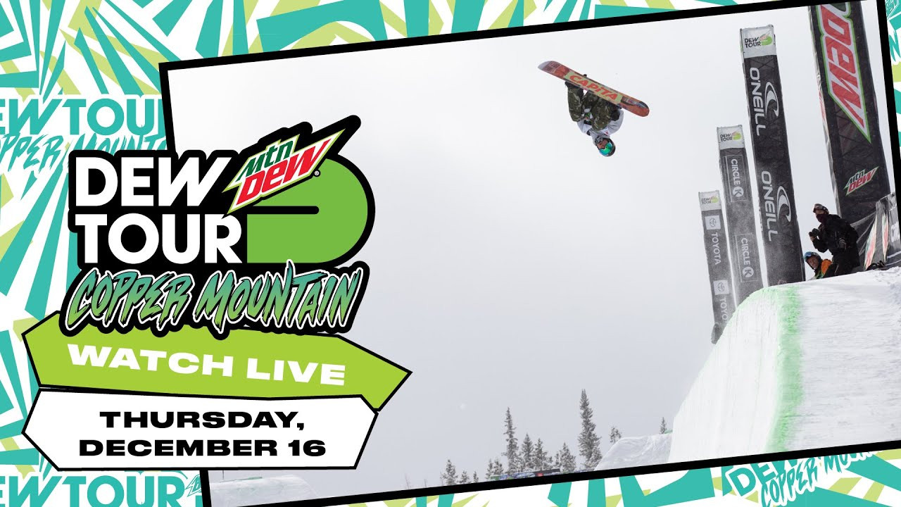 Watch the Women's and Men's Snowboard Superpipe Qualifier Presented by Toyota, and Men's Snowboard Slopestyle Qualifier on Day 2 of Dew Tour Copper 2021.<br /><br />Comp Format:<br />- Men's Snowboard Superpipe Qualifier presented by Toyota. Field size of 23 athletes, top 12 from Qualifier move on to the Final.<br />- Women’s Snowboard Superpipe Qualifier presented by Toyota. Field size of 16, top eight from Qualifier move on to the Final.<br />- Men's Snowboard Slopestyle Qualifier. Field size of 25 athletes, top 12 from the Qualifier will move on to the Final.<br /><br />All Qualifier competitions are judged based on overall impression, taking the best one out of two runs. Go to dewtour.com/live for real-time scoring and for schedule updates.<br /><br /><br />---<br />For the latest from Snowboarder Magazine check out:<br /> https://www.snowboarder.com/<br /> Facebook - https://sbdr.co/Facebook<br /> Instagram - https://sbdr.co/Instagram<br /> Twitter - https://sbdr.co/Twitter<br /> YouTube - https://sbdr.co/YouTube