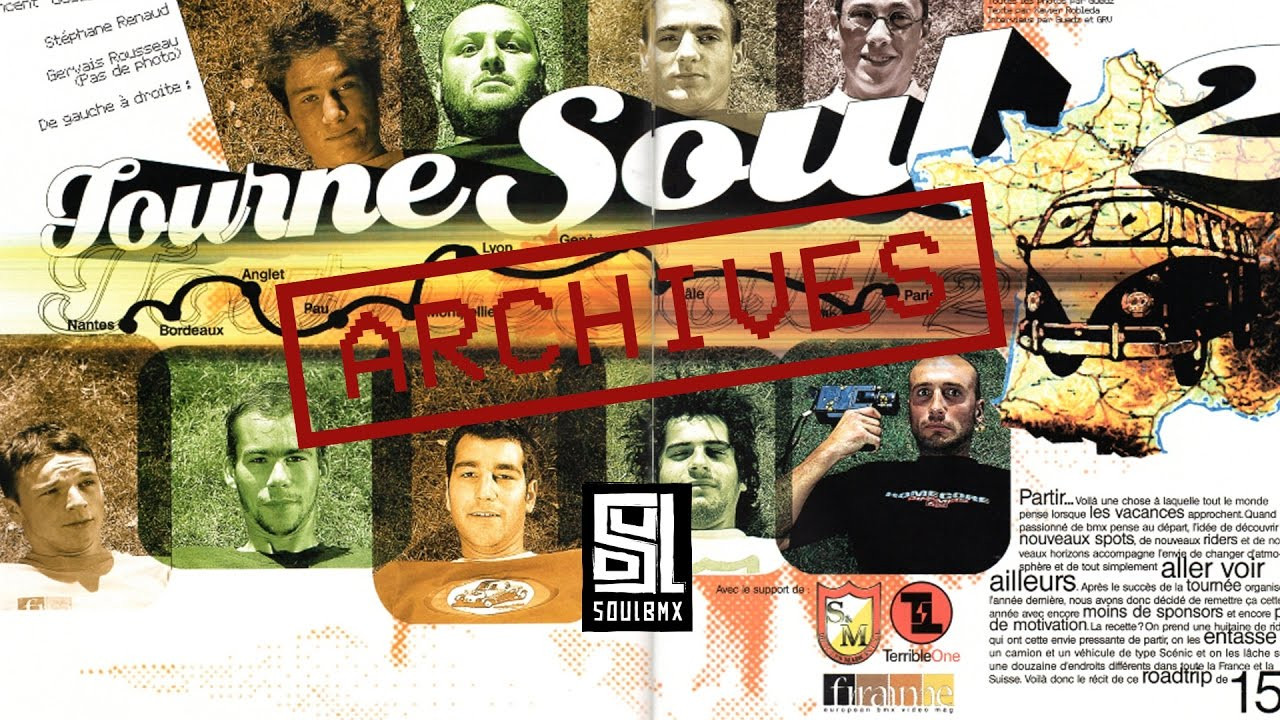 Ressortie de cette seconde tournée SOUL datant de 1999. Avec à son bord les abubacas de Bibi, la grosse chaine de Gervais Rousseau, Christophe Jacquemard et ses fameux suicide, le phénoménal Stéphane Renaud, les gros gaps de marches du fantastique Olivier Rohlion, la classe de Grodos qui clôt la vidéo par le gap mythique de créteil. On se régale aussi de revoir les Mellois Vincent Poupinot et Jérôme Gauthier (sous Gros DK SOB), les Taj et Joe Rich de l’époque. Ca se passe toujours principalement en France sur des spots légendaires : les bosses gigantesques de la Base 59 à Lille, le bowl de Lombard à Montpellier et le feu trail de Grabels, l’increvable park de Cestas, le moment de folie de Begs à Lyon et quelques images de Blackjack complèteront une vidéo à l’ambiance atypique, avec du son bien trouvé pour cette époque où on écoutait surtout du punk rock plus ou moins qualitatif. Tout celà on le doit à l’équipe de FRAME, second opus. Merci à eux.<br />-<br />Second tour organised by SOUL in 1999 with some of the best riders from france. Released in FRAME bmx video #2. Article published on soul issue 6, scanned in the article on new soul web site