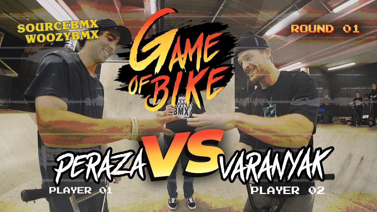 Source BMX X woozyBMX: Game of Bike - Kevin Peraza VS Colin Varanyak<br />Sub to @sourcebmx & @woozybmx for more! <br /><br />Check out all parts Kevin and Colin are riding at http://sourcebmx.com<br /><br />#bmx #woozybmx #sourcebmx