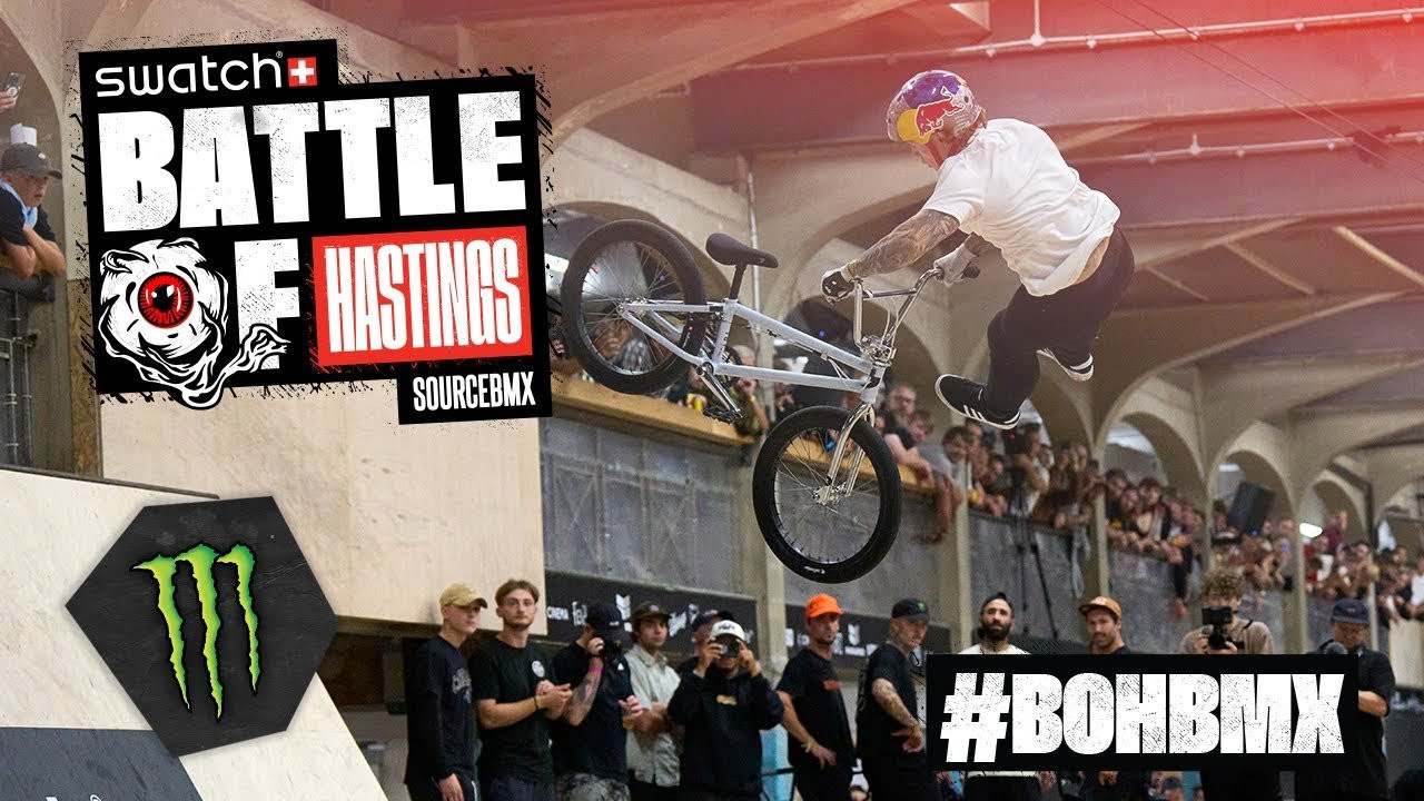 SOURCE BMX - Swatch Battle of Hastings 2024 is happening September 6th-8th! Monster Energy Park Session will be 🔥 Please hit that reminder button, share it with your friends and leave a comment! Cheers!<br /><br />#bmx #sourcebmx #bohbmx<br /><br /><br />SWATCH BATTLE OF HASTINGS IS A WORLD CLASS BMX EVENT, BRINGING TOGETHER SOME OF THE WORLD'S BEST AND MOST RESPECTED RIDERS TO BATTLE IT OUT IN THIS UNIQUE TEAM EVENT<br /><br />More info & give-aways: http://sourcebmx.com/BOH<br /><br /><br />5 Livestreams coming September 6th-8th 2024:<br /><br />Friday:<br />Railjam: https://youtube.com/live/krD1XW0MaYw<br />High Air: https://youtube.com/live/sIOFzIhF7vg<br /><br />Saturday:<br />Park Session: https://youtube.com/live/wx9by_XP4x4<br />Best Trick: https://youtube.com/live/rnzgeILFyrE<br /><br />Sunday:<br />Finals: https://youtube.com/live/JAJcsj55FHE<br /><br /><br />Please subscribe to our channel for more BMX Videos: http://youtube.com/SOURCEBMX