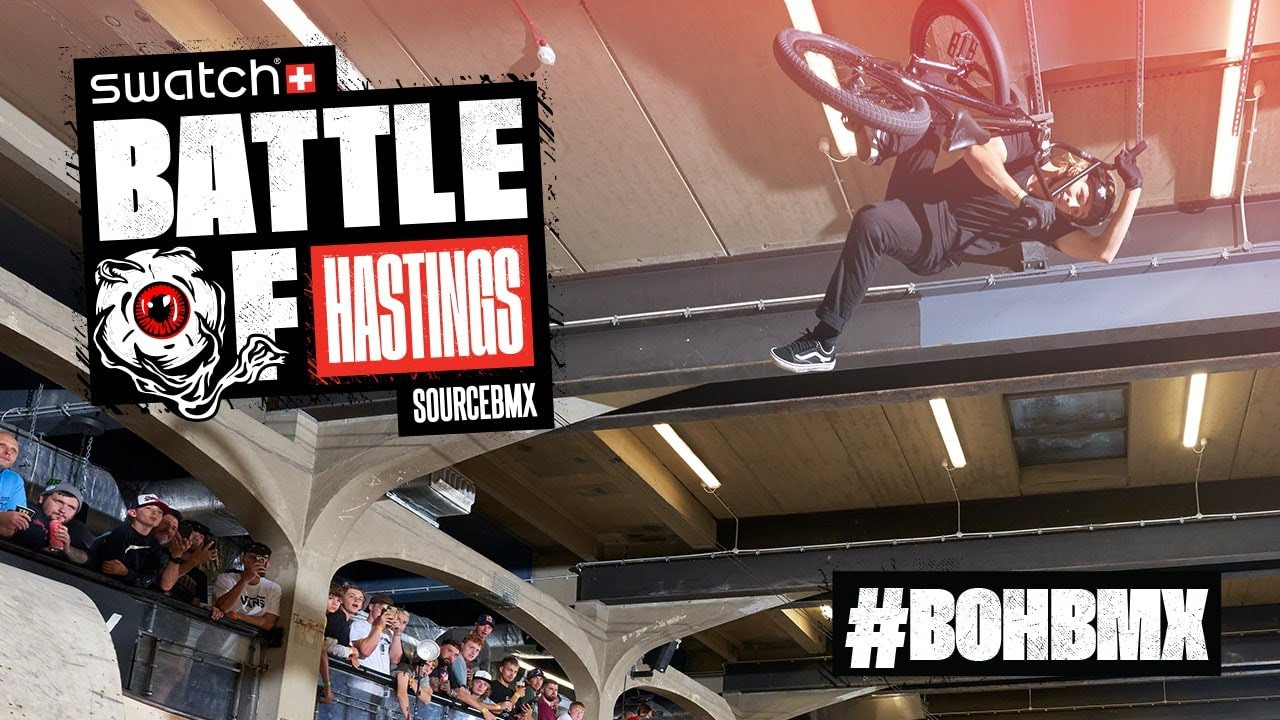 Swatch Battle Of Hastings Finals is coming! Source BMX presents: 5 Battle of Hastings Livestreams coming to you this September 6th-8th! Set your reminders - here are all links:<br /><br />Friday:<br />Railjam: https://youtube.com/live/krD1XW0MaYw<br />High Air: https://youtube.com/live/sIOFzIhF7vg<br /><br />Saturday:<br />Park Session: https://youtube.com/live/wx9by_XP4x4<br />Best Trick: https://youtube.com/live/rnzgeILFyrE<br /><br />Sunday:<br />Finals: https://youtube.com/live/JAJcsj55FHE<br /><br />#bmx #sourcebmx #bohbmx