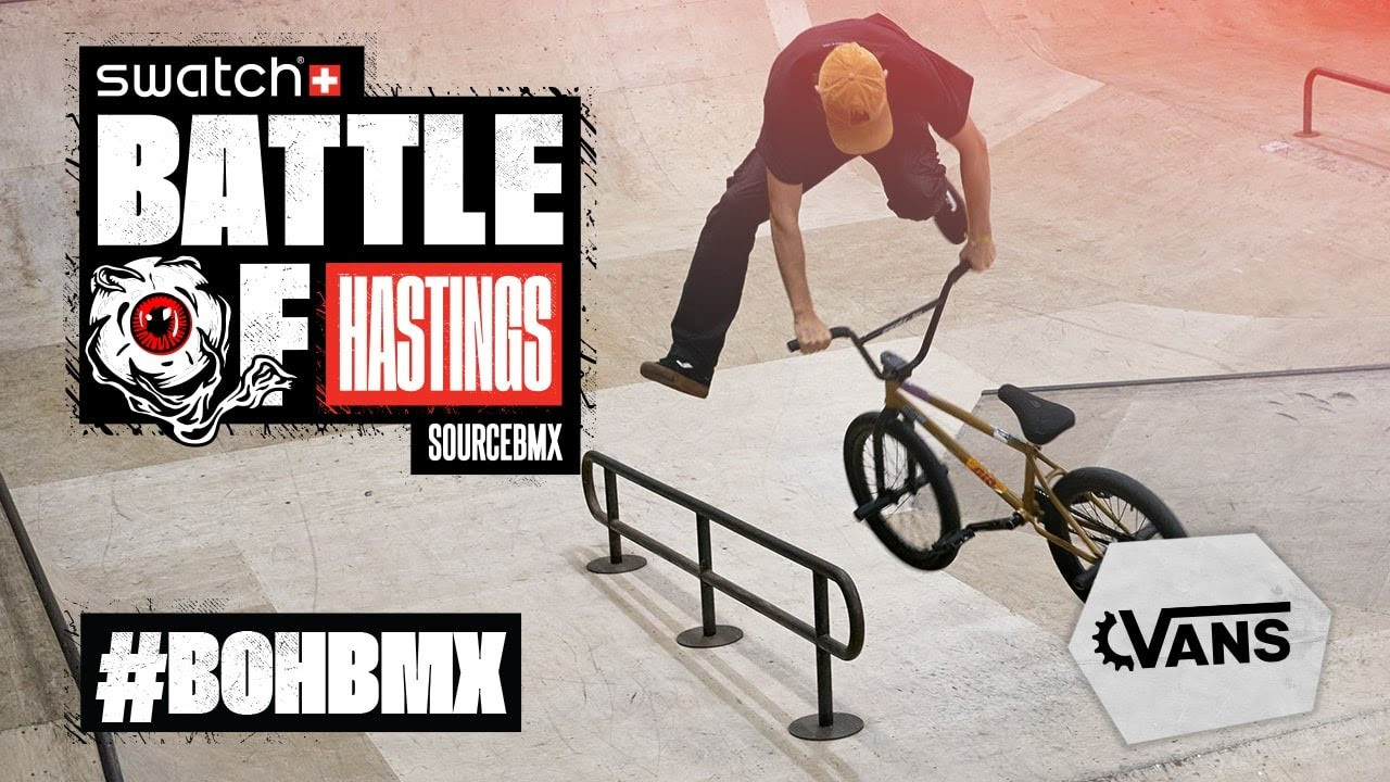 Vans BMX Best Trick is coming! Source BMX presents: 5 Battle of Hastings Livestreams coming to you this September 6th-8th! Set your reminders - here are all links:<br /><br />Friday:<br />Railjam: https://youtube.com/live/krD1XW0MaYw<br />High Air: https://youtube.com/live/sIOFzIhF7vg<br /><br />Saturday:<br />Park Session: https://youtube.com/live/wx9by_XP4x4<br />Best Trick: https://youtube.com/live/rnzgeILFyrE<br /><br />Sunday:<br />Finals: https://youtube.com/live/JAJcsj55FHE<br /><br />#bmx #sourcebmx #bohbmx